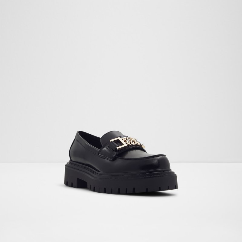 Aldo mokasine BIGLANE LEA SHINY - crna 4