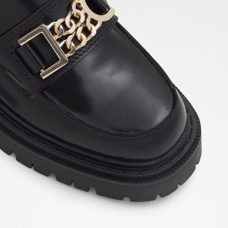 Aldo mokasine BIGLANE LEA SHINY - crna 5