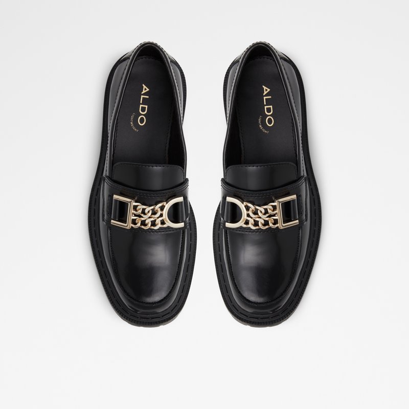 Aldo mokasine BIGLANE LEA SHINY - crna 6