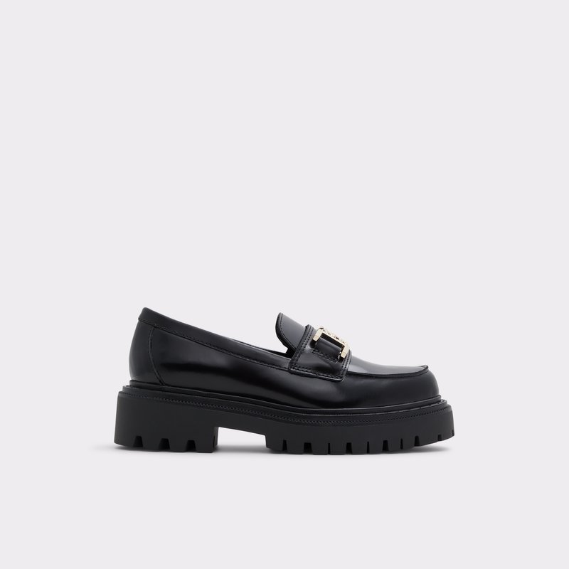 Aldo mokasine BIGLANE LEA SHINY - crna 1