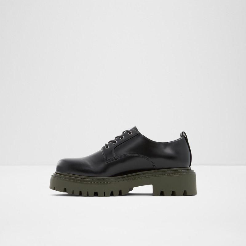 Aldo oxford cipele BIGMOVE SYN SHINY - crna 3