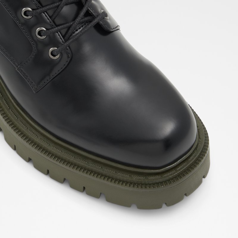Aldo oxford cipele BIGMOVE SYN SHINY - crna 5