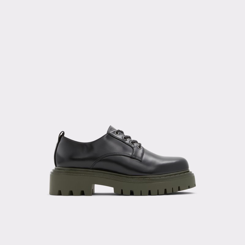 Aldo oxford cipele BIGMOVE SYN SHINY - crna 1
