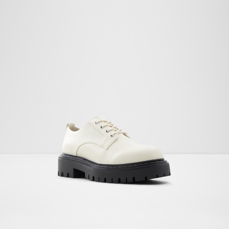 Aldo oxford cipele BIGMOVE SYN SMOOTH - bijela 4