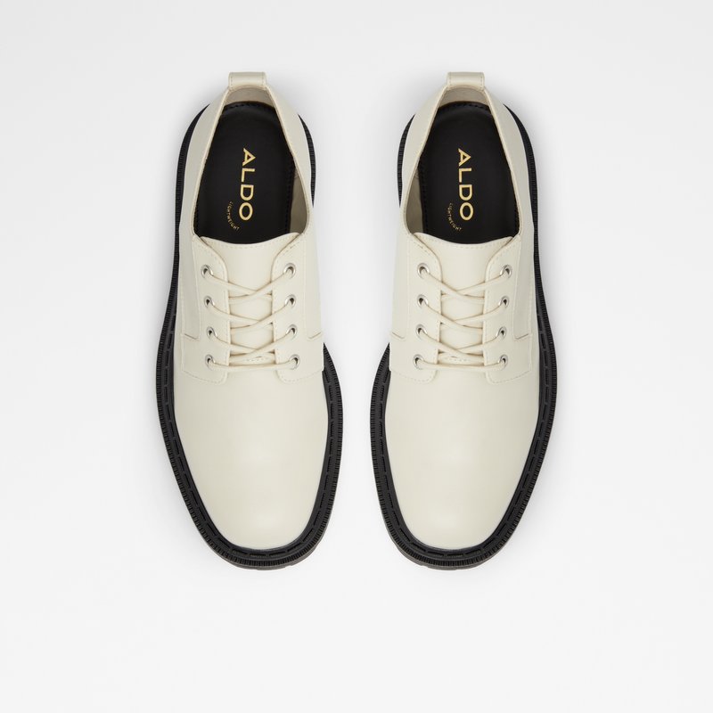 Aldo oxford cipele BIGMOVE SYN SMOOTH - bijela 6