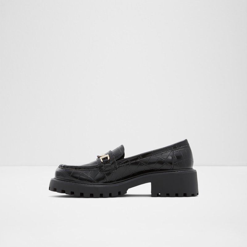 Aldo mokasine BIGSTEP SYN EMB CROCO - crna 6