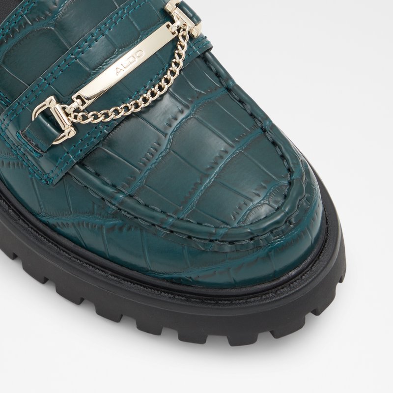 Aldo mokasine BIGSTEP SYN EMB CROCO - zelena 4