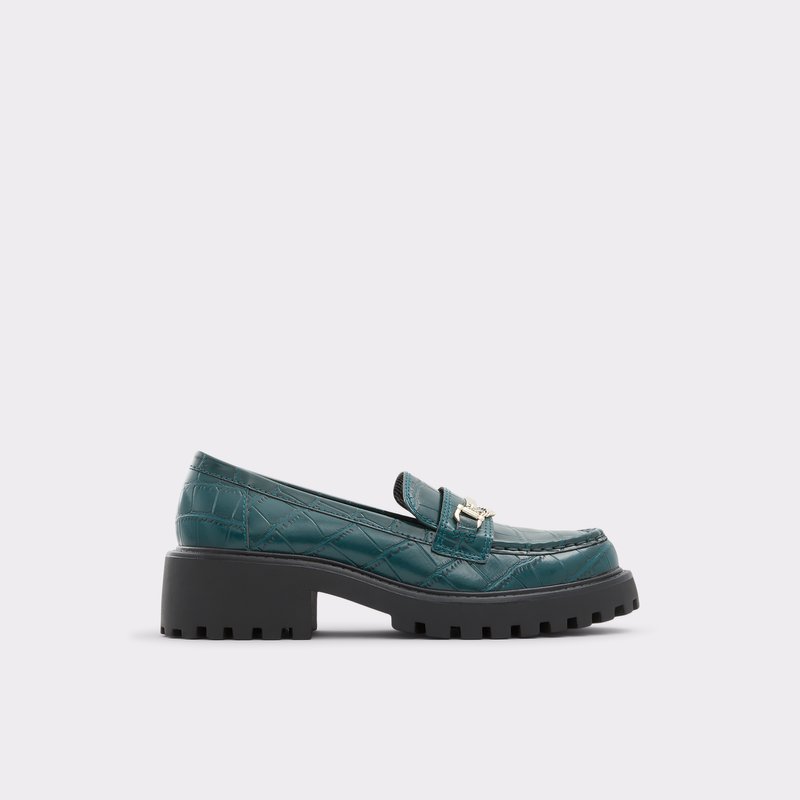 Aldo mokasine BIGSTEP SYN EMB CROCO - zelena 1