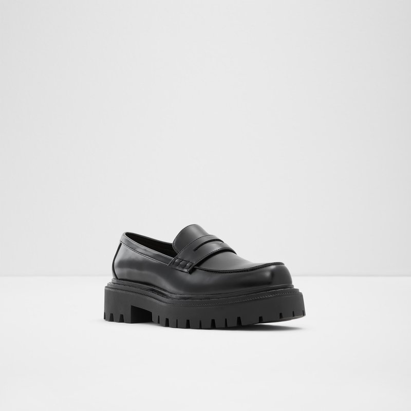 Aldo mokasine BIGSTRUT SYN SHINY - crna 4
