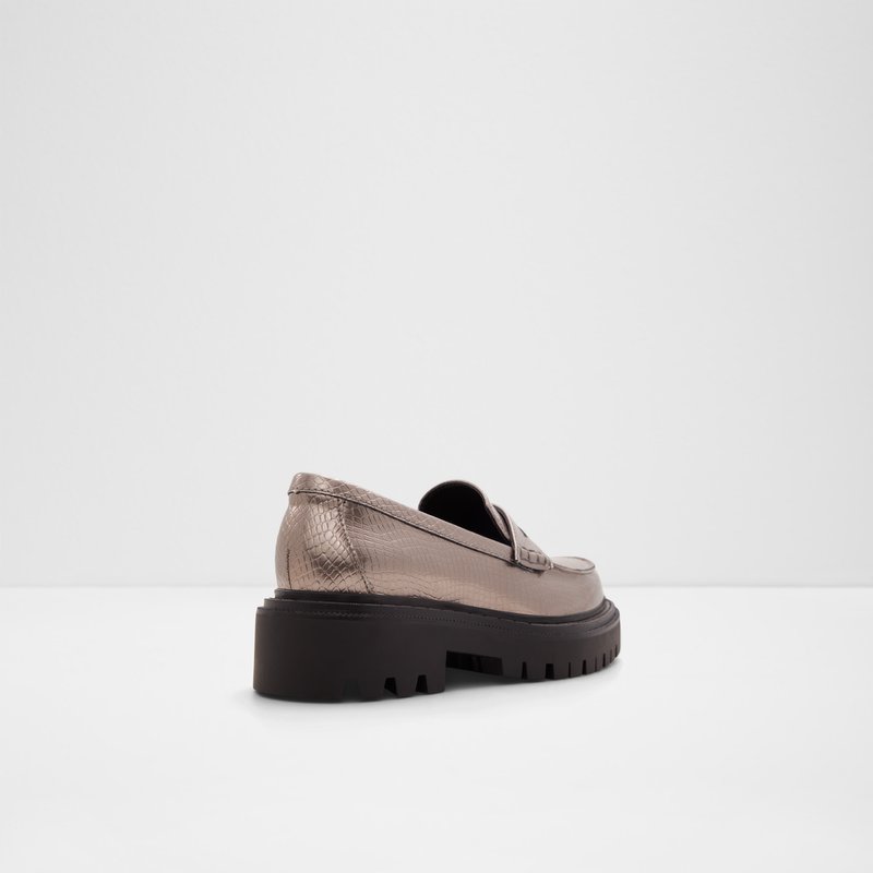 Aldo mokasine BIGSTRUT SYN METALLIC - siva 6