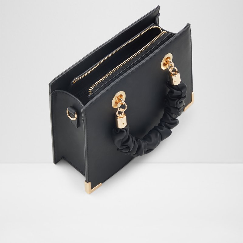 Aldo tote torbica za nošenje u ruci ili na ramenu BILITHA SYN SMOOTH - crna 3