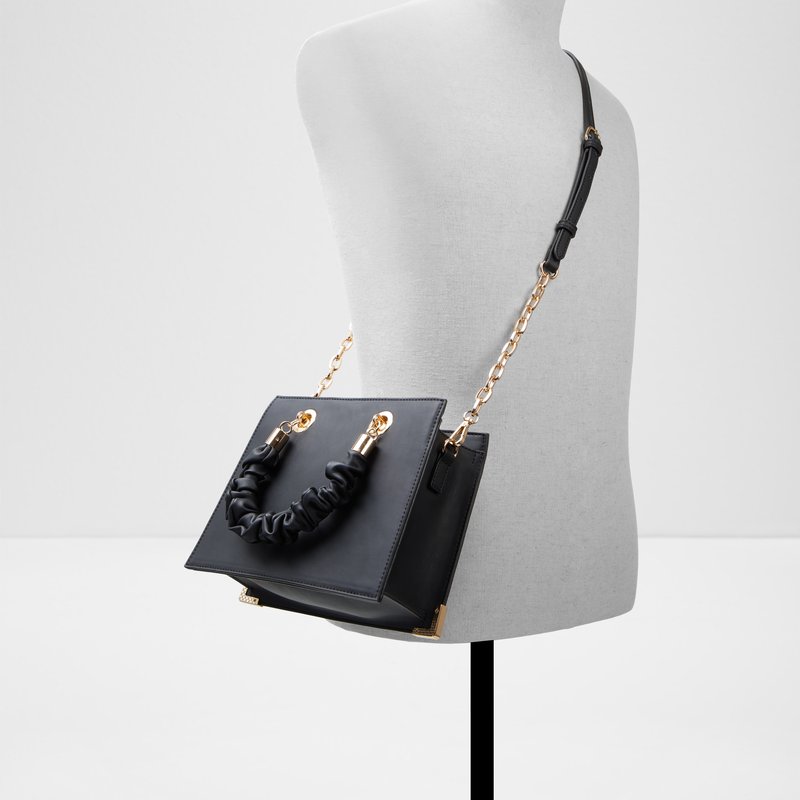 Aldo tote torbica za nošenje u ruci ili na ramenu BILITHA SYN SMOOTH - crna 4