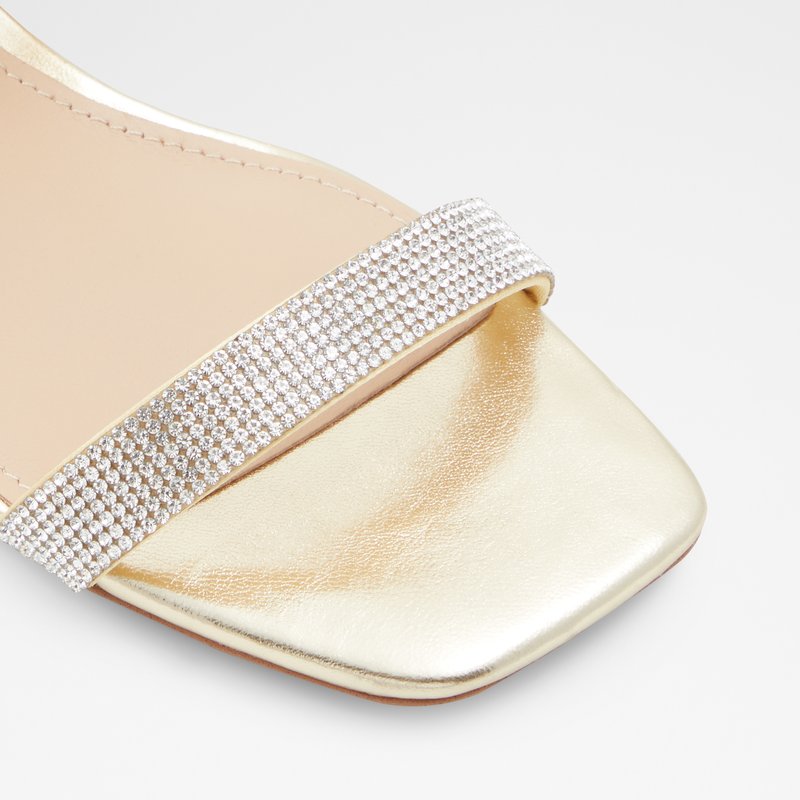 Aldo sandale na petu BILIWEN TEX MIX MAT - zlatna 5