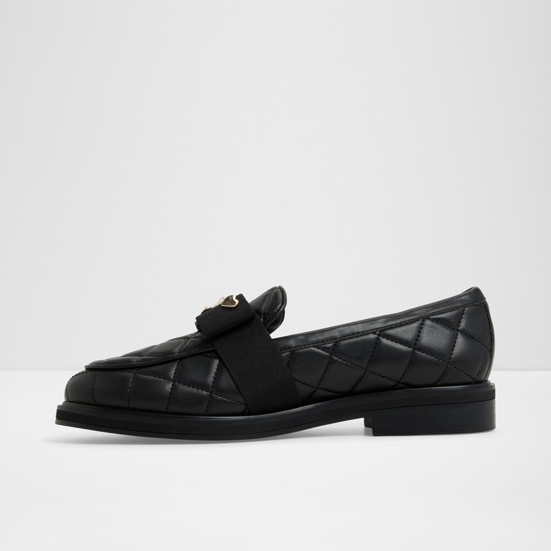 Aldo ženske mokasine BISSAMO SYN QUILTED - crna 2