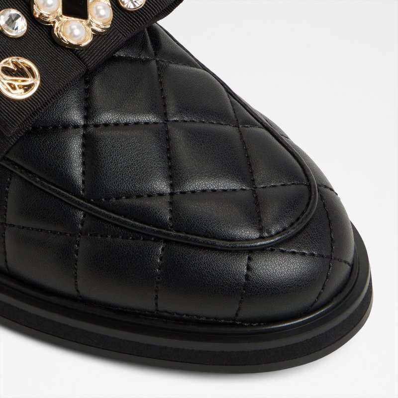 Aldo ženske mokasine BISSAMO SYN QUILTED - crna 4