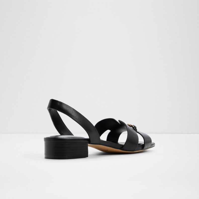 Aldo ravne sandale BLAIKE SYN SMOOTH - crna 6
