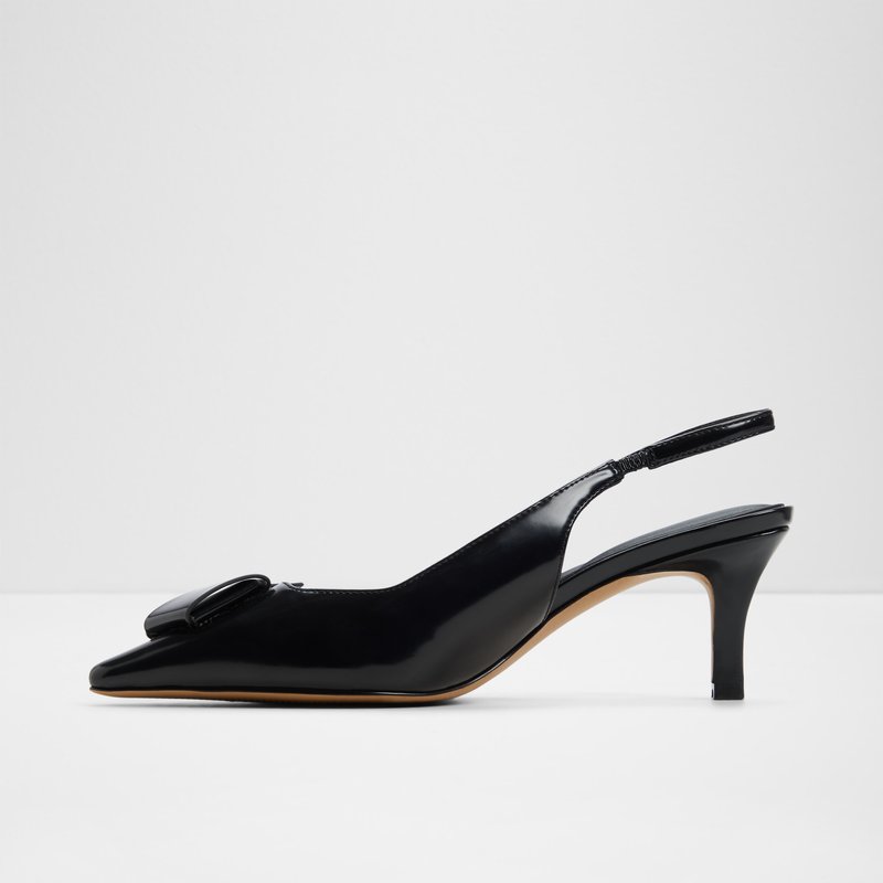 Aldo cipele na srednje visoku petu BLAINE SYN SHINY - crna 2