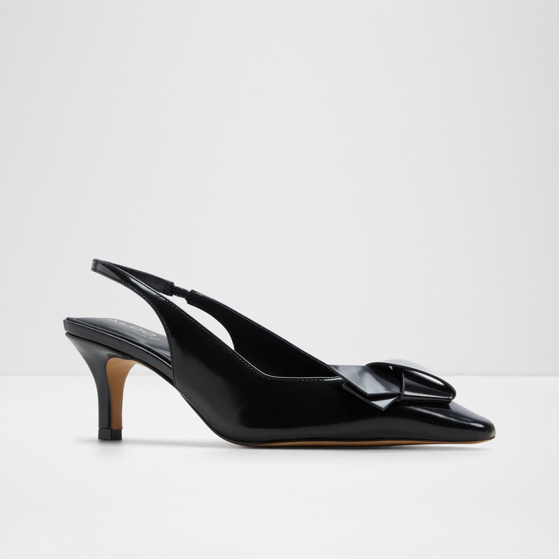 Aldo cipele na srednje visoku petu BLAINE SYN SHINY - crna 3