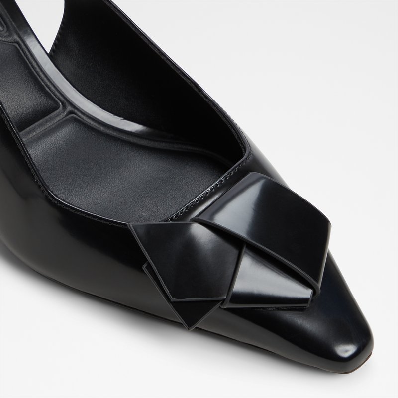 Aldo cipele na srednje visoku petu BLAINE SYN SHINY - crna 4