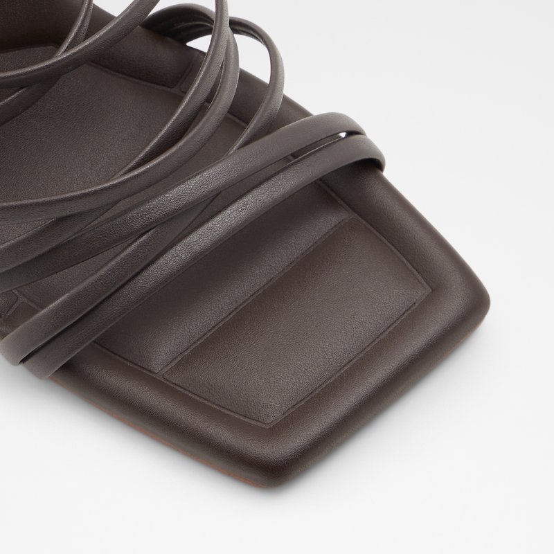 Aldo sandale na visoku petu BODISSE SYN SMOOTH - crvena 4