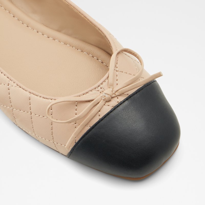 Aldo balerinke BRAYLYNN LEA QUILTED - bež 4