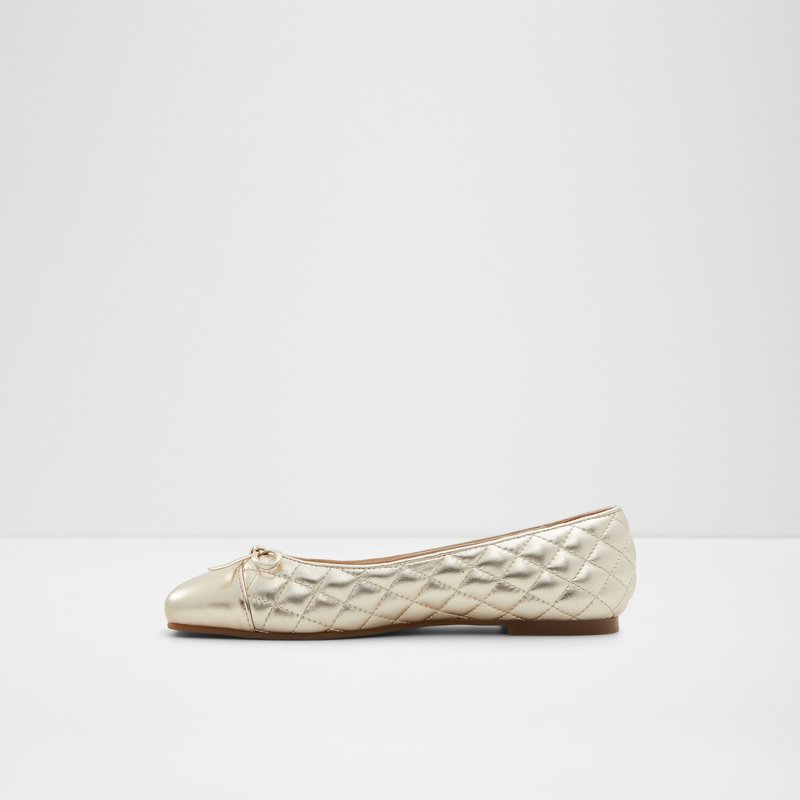 Aldo balerinke BRAYLYNN LEA QUILTED - zlatna 6