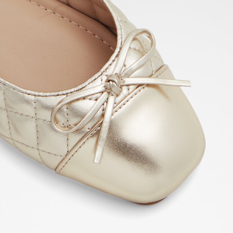 Aldo balerinke BRAYLYNN LEA QUILTED - zlatna 4