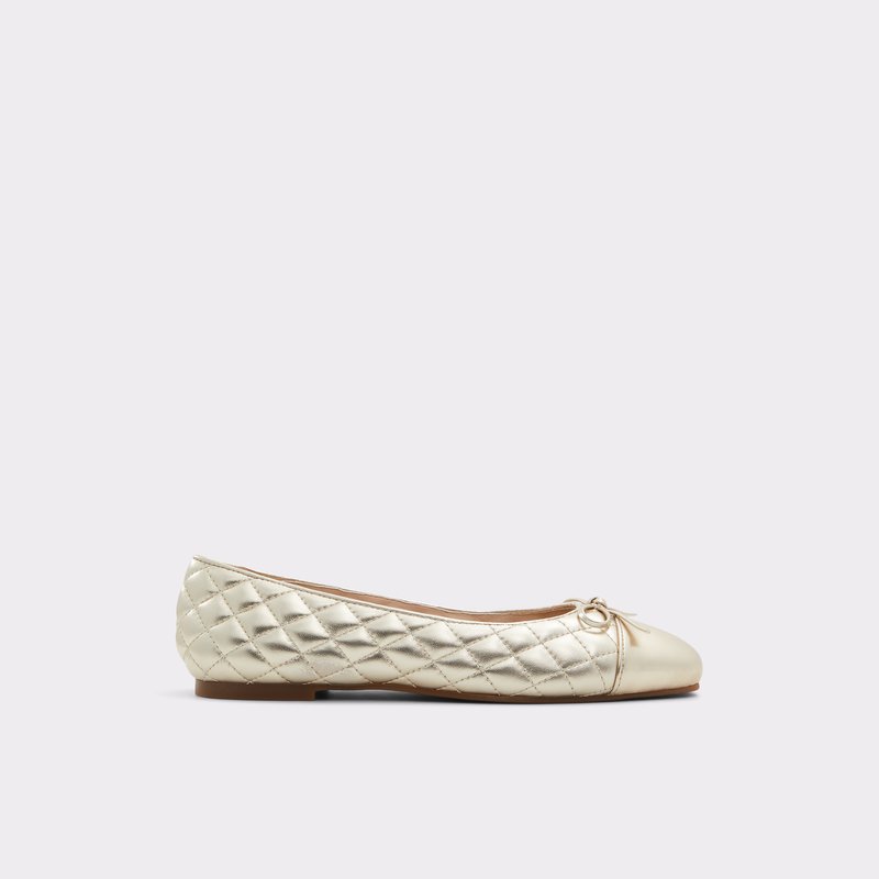 Aldo balerinke BRAYLYNN LEA QUILTED - zlatna 1