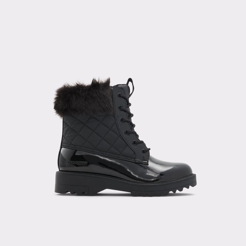 Aldo vodootporne gležnjače BREADDA SYN QUILTED - crna 1