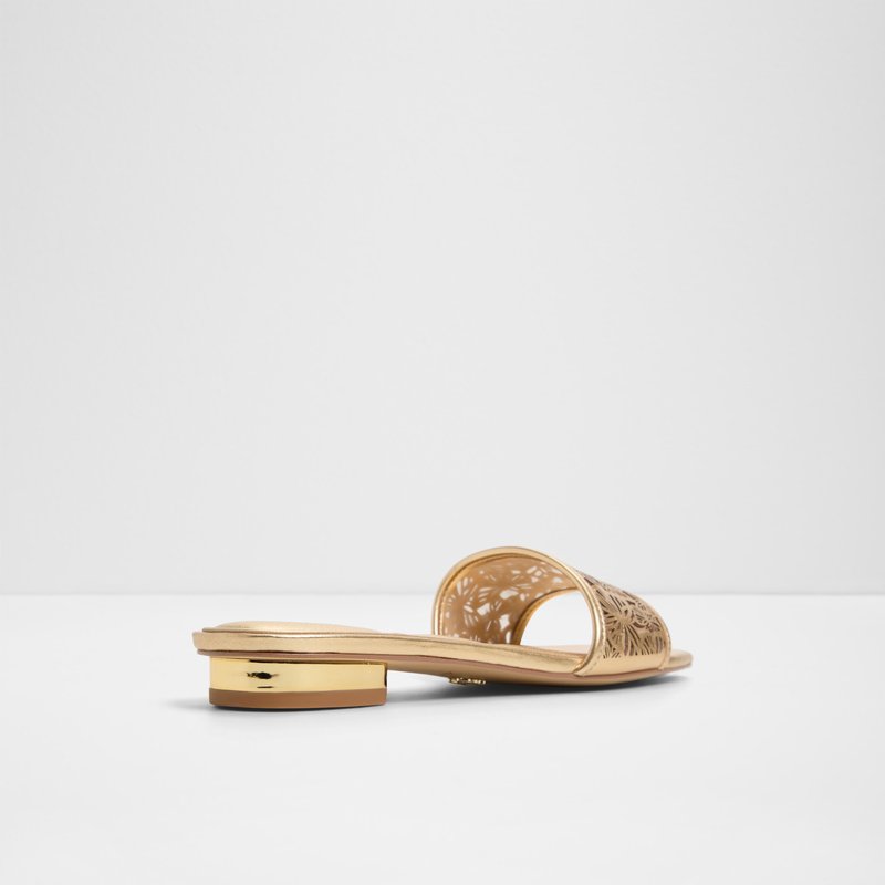 Aldo natikače BRILLIANCE SYN LASER CUT - zlatna 2
