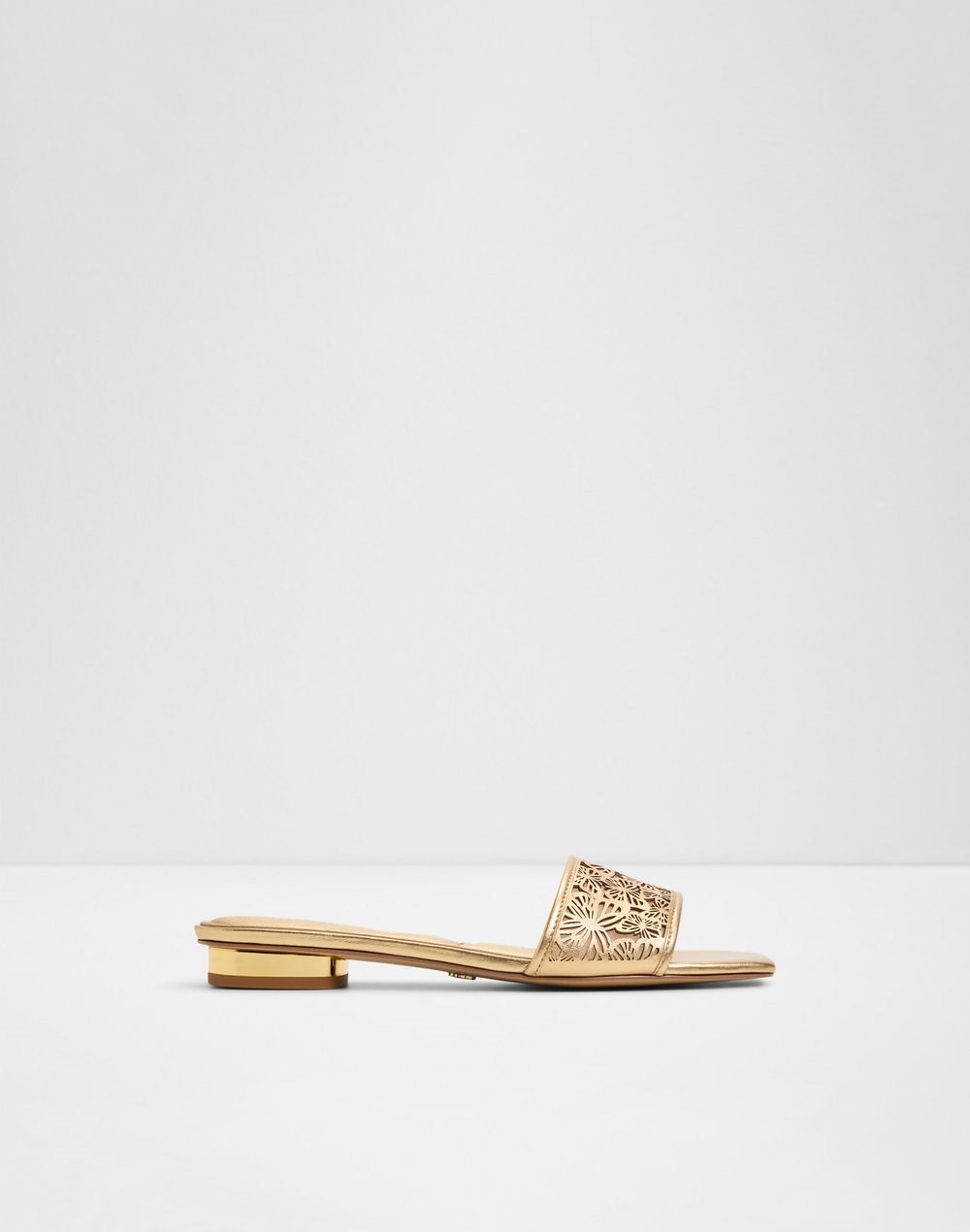 Aldo natikače BRILLIANCE SYN LASER CUT - zlatna