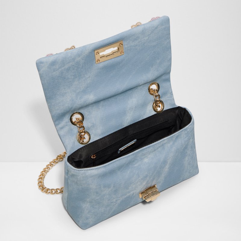 Aldo torbica za nošenje na ramenu BRIZIA SYN MIX MAT - plava 5