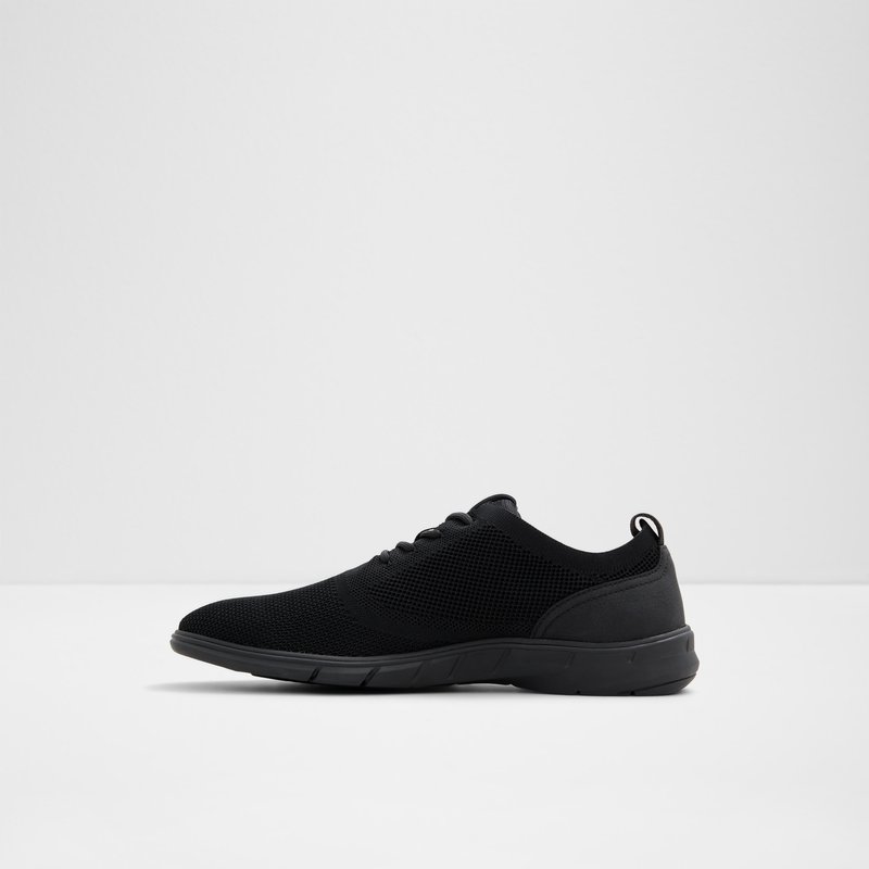 Aldo neformalne cipele na vezanje BRUGE TEX KNIT - crna 2