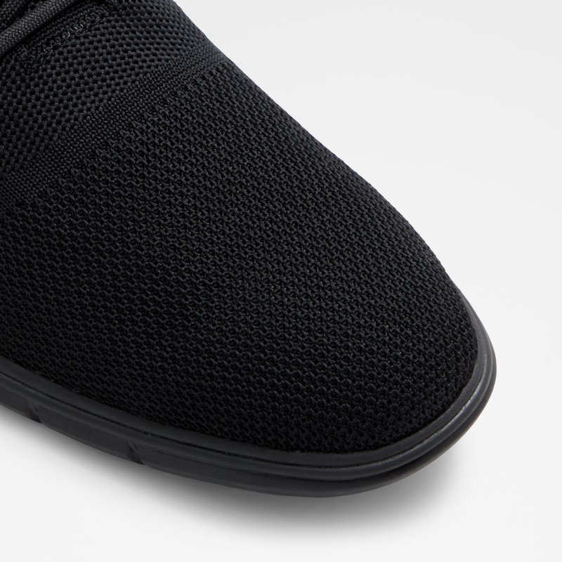 Aldo neformalne cipele na vezanje BRUGE TEX KNIT - crna 4