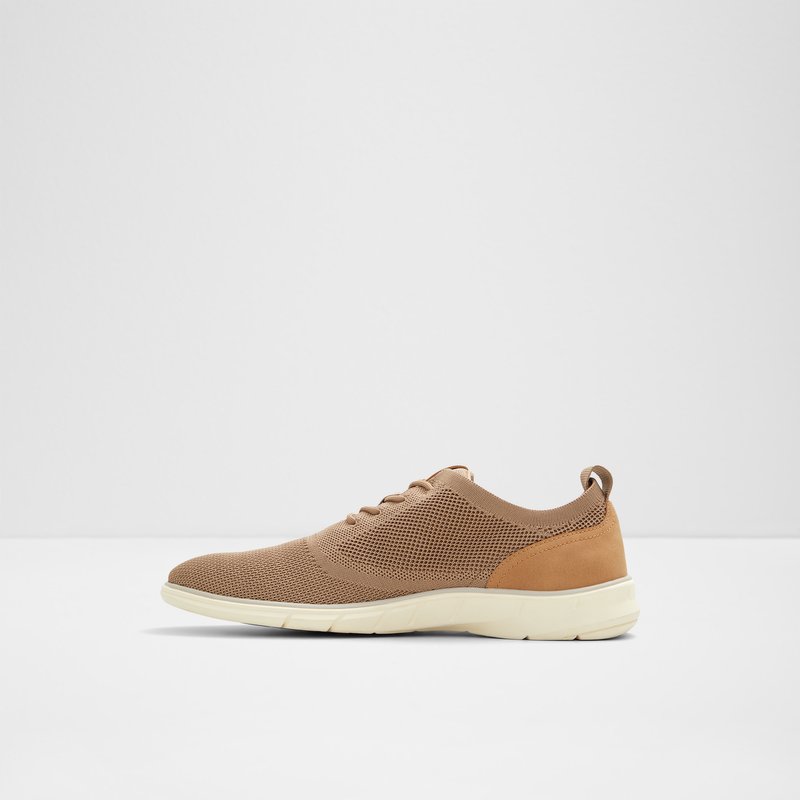 Aldo neformalne cipele na vezanje BRUGE TEX KNIT - bež 3