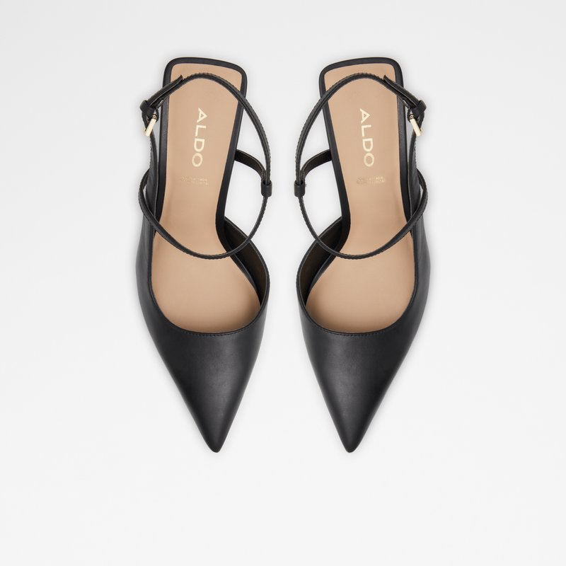 Aldo salonke BRUNETTE LEA SMOOTH - crna 4