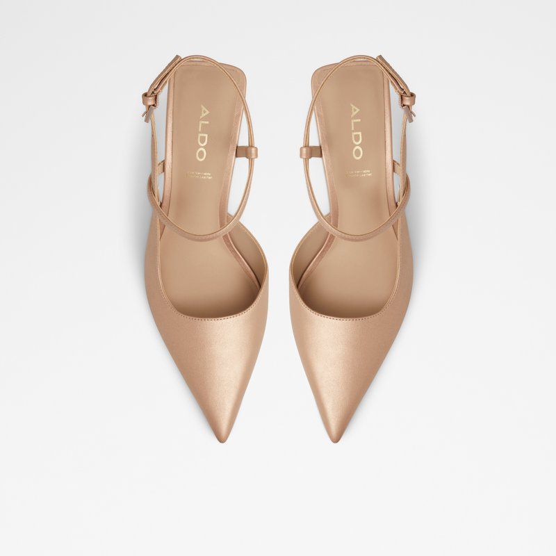 Aldo salonke BRUNETTE SYN METALLIC - zlatna 3