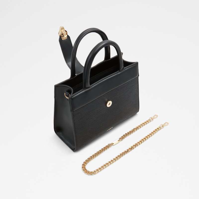 Aldo satchel torbica BRYANA SYN MIX MAT - crna 3