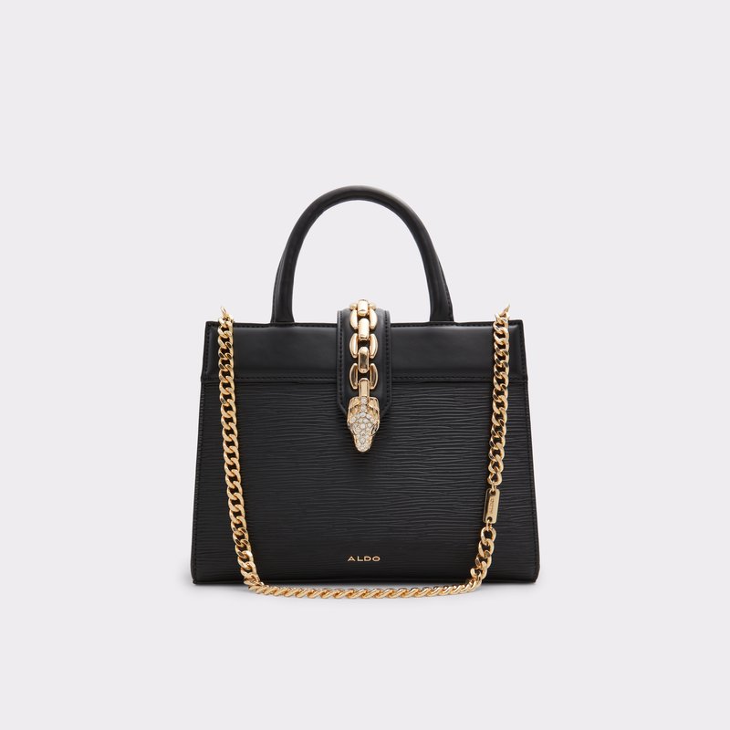 Aldo satchel torbica BRYANA SYN MIX MAT - crna 1