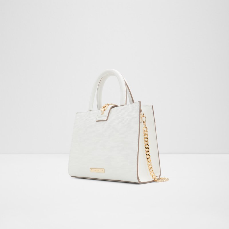 Aldo satchel torbica BRYANA SYN MIX MAT - bijela 3