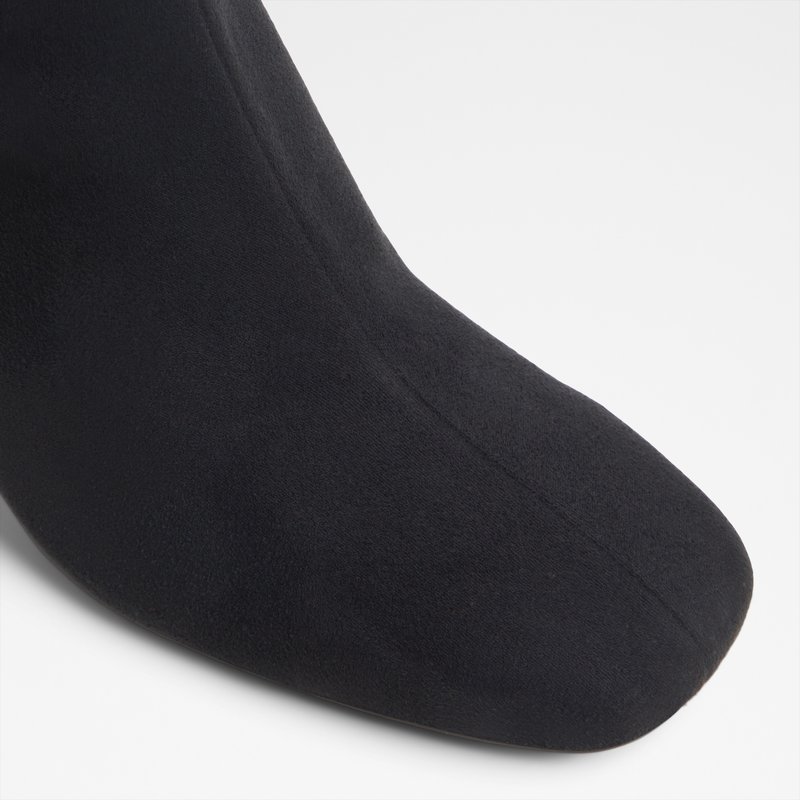 Aldo gležnjače na petu BUN TEX MICROFIBRE - crna 4