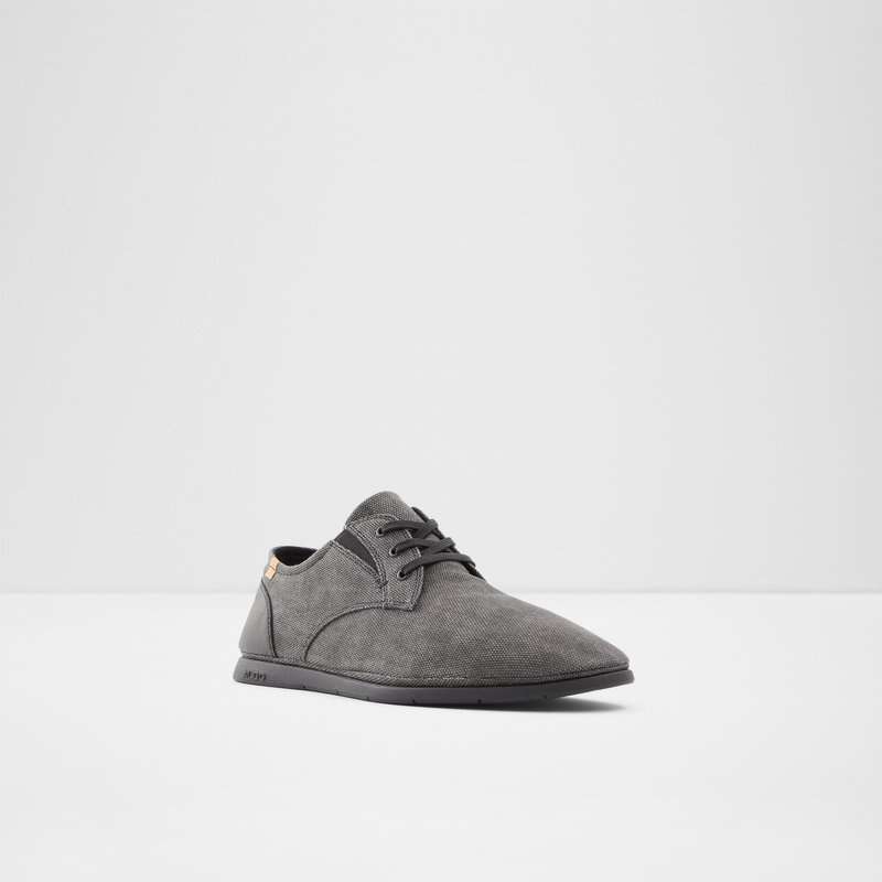 Aldo oxford cipele BUSHWOOD TEX CANVAS - crna 4