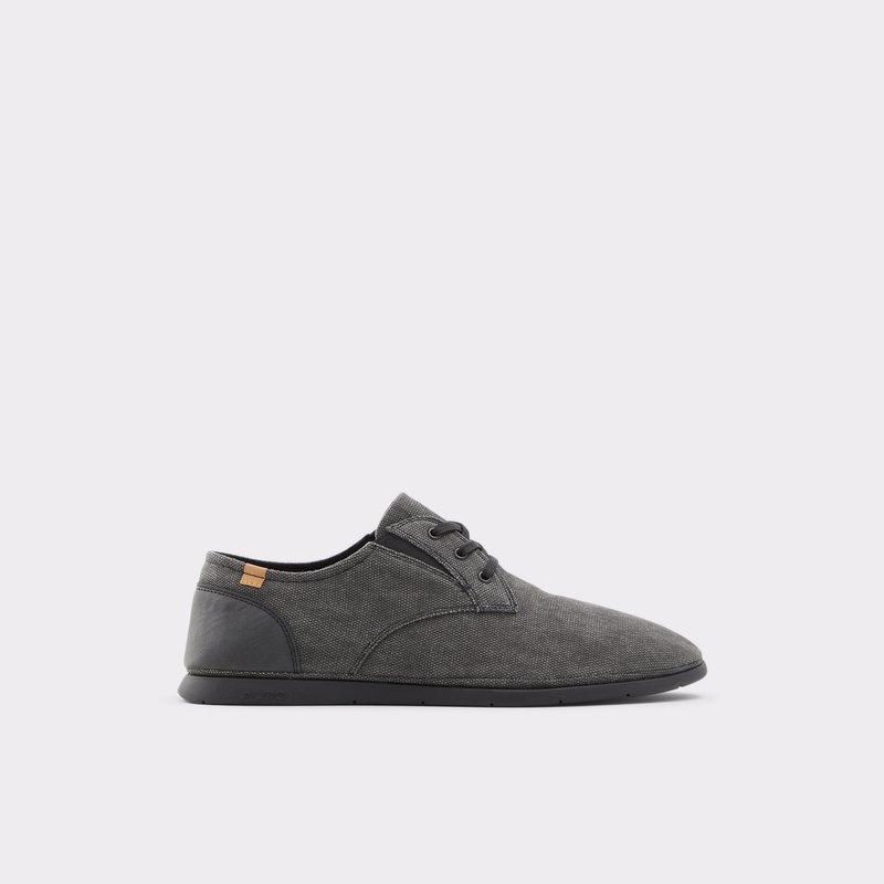 Aldo oxford cipele BUSHWOOD TEX CANVAS - crna 1