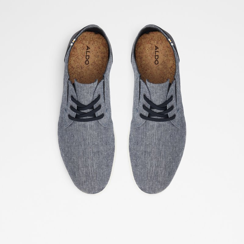 Aldo oxford cipele BUSHWOOD TEX CHAMBRAY - plava 5