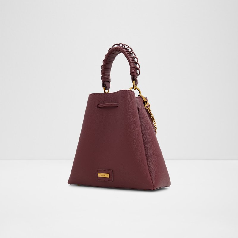 Aldo bucket torbica za nošenje u ruci ili na ramenu CADAON SYN MIX MAT - crvena 2