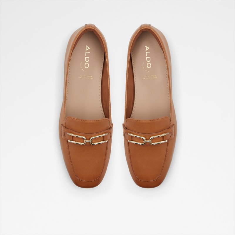 Aldo ženske kožne mokasinke CADODER-IN LEA SMOOTH - bež 6