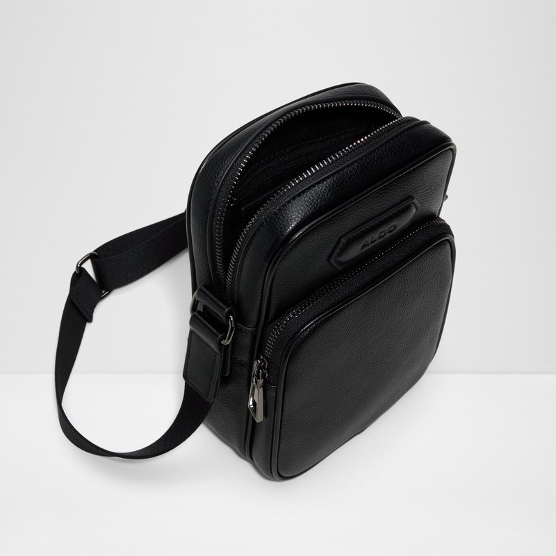 Aldo muška torbica za nošenje na ramenu CAEKATH SYN MIX MAT - crna 4