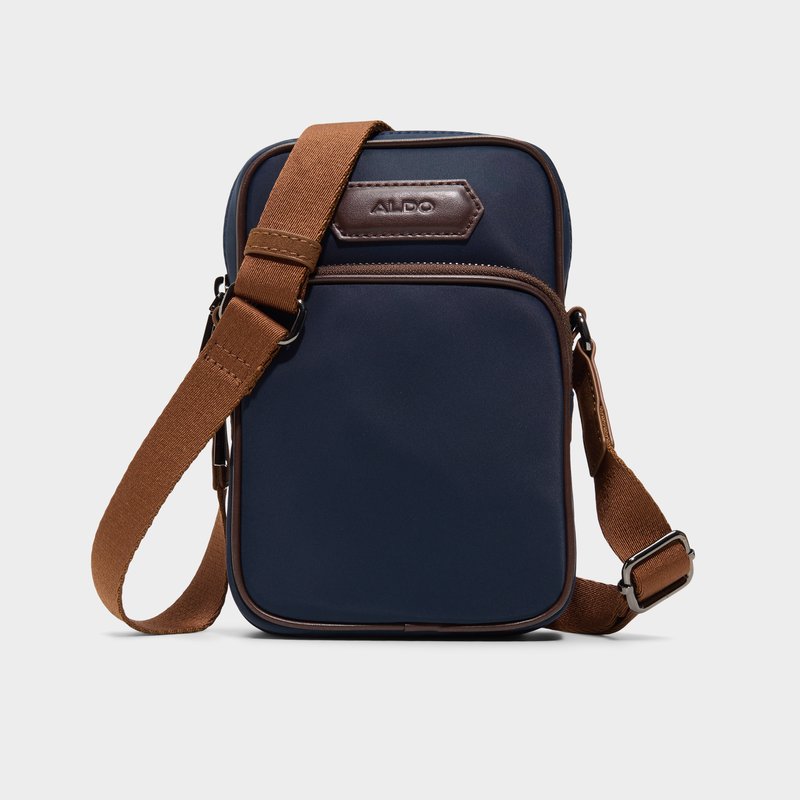 Aldo muška torbica za nošenje na ramenu CAEKATH TEX MIX MAT - plava 1