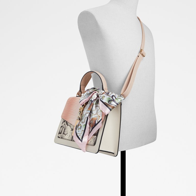 Aldo torbica za nošenje u ruci CAILLA SYN MIX MAT - ružičasta 3
