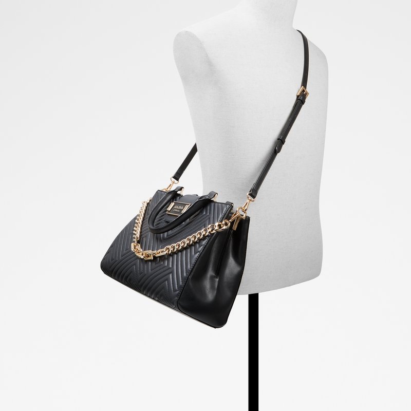 Aldo velika torba CALALANNON SYN QUILTED - crna 4